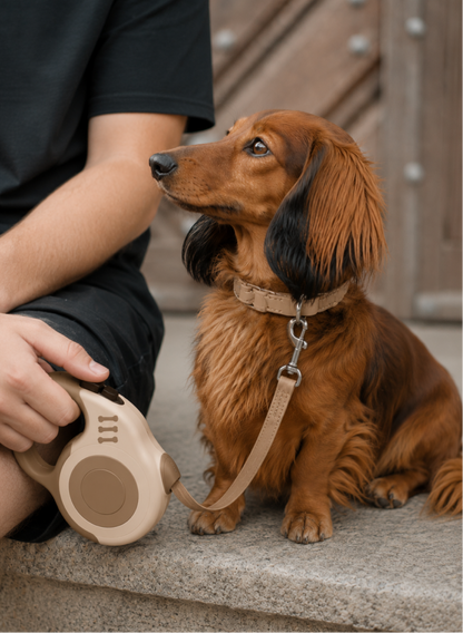CloudWalk Leash — Lifestyle woman with dog