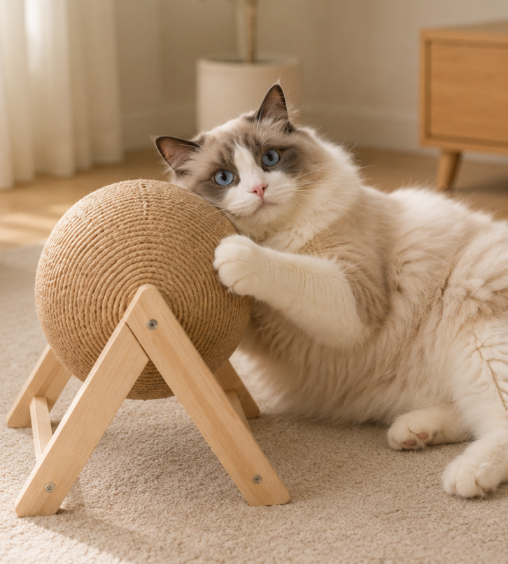 Scratch — Cat Scratching Ball