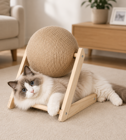 Scratch — Cat Scratching Ball